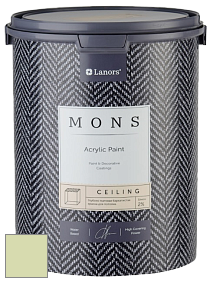 MONS CEILING PAINT – Aбсолютно матовая потолочная краска, 2% блеска цвет NCS S 1020-G50Y 