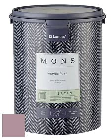 MONS SATIN PAINT – 100% акриловая полуматовая краска, 12% блеска цвет NCS S 3020-R20B 