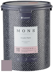 MONS EGGSHELL PAINT – 100% акриловая шелковисто-матовая краска, 7 % блеска цвет NCS S 4010-R30B 