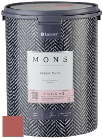 MONS EGGSHELL PAINT – 100% акриловая шелковисто-матовая краска, 7 % блеска цвет NCS S 3050-Y90R 