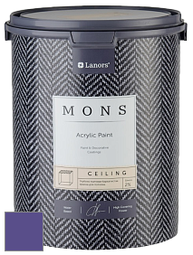 MONS CEILING PAINT – Aбсолютно матовая потолочная краска, 2% блеска цвет NCS S 3555-R60B 