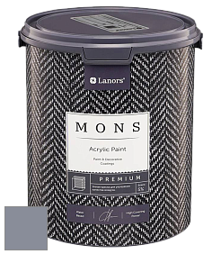 MONS PREMIUM PAINT – 100% акриловая интерьерная краска с шелковистым матовым блеском цвет MONS 167 Вересковое поле