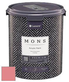 MONS PREMIUM PAINT – 100% акриловая интерьерная краска с шелковистым матовым блеском цвет NCS S 1050-R 