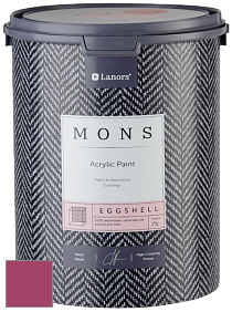 MONS EGGSHELL PAINT – 100% акриловая шелковисто-матовая краска, 7 % блеска цвет NCS S 2065-R20B 