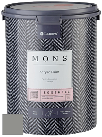MONS EGGSHELL PAINT – 100% акриловая шелковисто-матовая краска, 7 % блеска цвет NCS S 4502-G50Y 