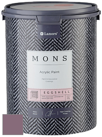 MONS EGGSHELL PAINT – 100% акриловая шелковисто-матовая краска, 7 % блеска цвет NCS S 5020-R30B 