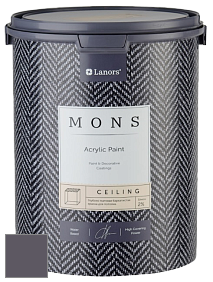 MONS CEILING PAINT – Aбсолютно матовая потолочная краска, 2% блеска цвет NCS S 7010-R50B 