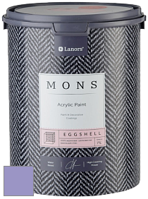 MONS EGGSHELL PAINT – 100% акриловая шелковисто-матовая краска, 7 % блеска цвет NCS S 2040-R60B 