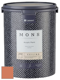 MONS CEILING PAINT – Aбсолютно матовая потолочная краска, 2% блеска цвет NCS S 2050-Y60R 