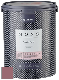 MONS EGGSHELL PAINT – 100% акриловая шелковисто-матовая краска, 7 % блеска цвет NCS S 4030-R10B 