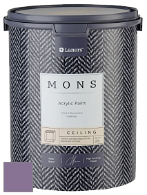 MONS CEILING PAINT – Aбсолютно матовая потолочная краска, 2% блеска цвет NCS S 4030-R50B 