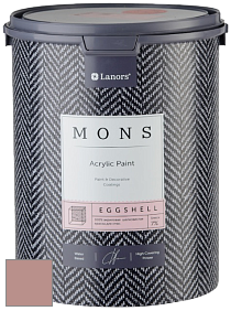 MONS EGGSHELL PAINT – 100% акриловая шелковисто-матовая краска, 7 % блеска цвет NCS S 3020-Y90R 