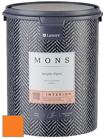 MONS INTERIOR PAINT – 100% акриловая глубоко матовая краска, 3% блеска цвет NCS S 0585-Y40R 