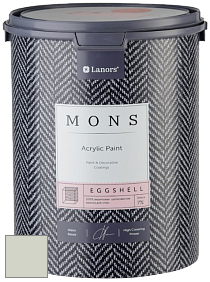 MONS EGGSHELL PAINT – 100% акриловая шелковисто-матовая краска, 7 % блеска цвет NCS S 1505-G50Y 