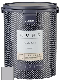 MONS CEILING PAINT – Aбсолютно матовая потолочная краска, 2% блеска цвет NCS S 2502-R50B 