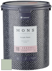 MONS EGGSHELL PAINT – 100% акриловая шелковисто-матовая краска, 7 % блеска цвет MONS 38 Фисташка