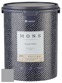MONS CEILING PAINT – Aбсолютно матовая потолочная краска, 2% блеска цвет NCS S 3502-R50B 