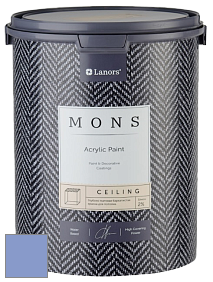MONS CEILING PAINT – Aбсолютно матовая потолочная краска, 2% блеска цвет NCS S 2040-R70B 
