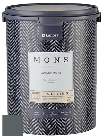 MONS CEILING PAINT – Aбсолютно матовая потолочная краска, 2% блеска цвет NCS S 7005-B20G 