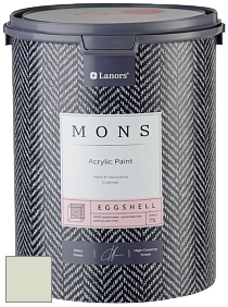 MONS EGGSHELL PAINT – 100% акриловая шелковисто-матовая краска, 7 % блеска цвет NCS S 1010-G30Y 