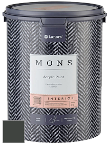 MONS INTERIOR PAINT – 100% акриловая глубоко матовая краска, 3% блеска цвет NCS S 8505-G20Y 