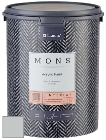 MONS INTERIOR PAINT – 100% акриловая глубоко матовая краска, 3% блеска цвет NCS S 2002-B50G 
