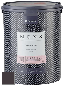 MONS EGGSHELL PAINT – 100% акриловая шелковисто-матовая краска, 7 % блеска цвет NCS S 8505-R20B 