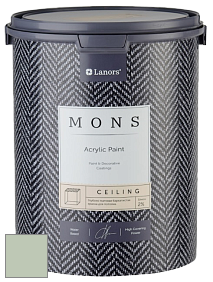 MONS CEILING PAINT – Aбсолютно матовая потолочная краска, 2% блеска цвет MONS 38 Фисташка
