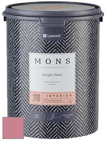 MONS INTERIOR PAINT – 100% акриловая глубоко матовая краска, 3% блеска цвет NCS S 2040-R10B 