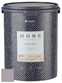 MONS CEILING PAINT – Aбсолютно матовая потолочная краска, 2% блеска цвет NCS S 3010-R40B 