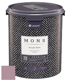 MONS PREMIUM PAINT – 100% акриловая интерьерная краска с шелковистым матовым блеском цвет NCS S 3020-R20B 