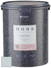 MONS EGGSHELL PAINT – 100% акриловая шелковисто-матовая краска, 7 % блеска цвет NCS S 1505-B 
