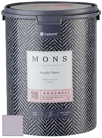 MONS EGGSHELL PAINT – 100% акриловая шелковисто-матовая краска, 7 % блеска цвет MONS 11 Цвет сирени