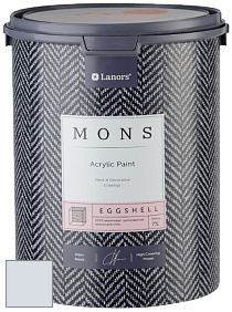 MONS EGGSHELL PAINT – 100% акриловая шелковисто-матовая краска, 7 % блеска цвет NCS S 0907-R70B 