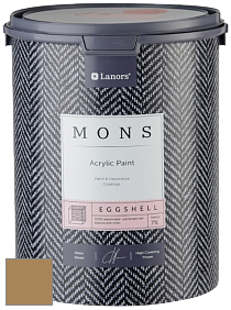 MONS EGGSHELL PAINT – 100% акриловая шелковисто-матовая краска, 7 % блеска цвет NCS S 4030-Y10R 