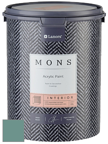 MONS INTERIOR PAINT – 100% акриловая глубоко матовая краска, 3% блеска цвет NCS S 4020-B70G 
