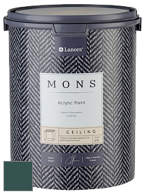 MONS CEILING PAINT – Aбсолютно матовая потолочная краска, 2% блеска цвет NCS S 7020-B70G 