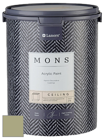 MONS CEILING PAINT – Aбсолютно матовая потолочная краска, 2% блеска цвет NCS S 3020-G60Y 