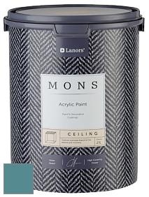 MONS CEILING PAINT – Aбсолютно матовая потолочная краска, 2% блеска цвет NCS S 4030-B30G 