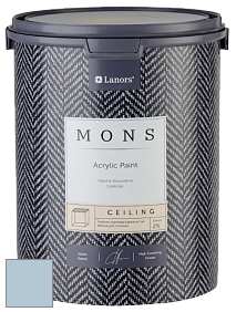 MONS CEILING PAINT – Aбсолютно матовая потолочная краска, 2% блеска цвет NCS S 1515-R90B 