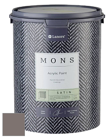 MONS SATIN PAINT – 100% акриловая полуматовая краска, 12% блеска цвет NCS S 6005-Y80R 