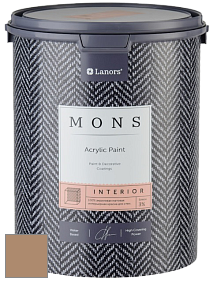 MONS INTERIOR PAINT – 100% акриловая глубоко матовая краска, 3% блеска цвет NCS S 4020-Y30R 