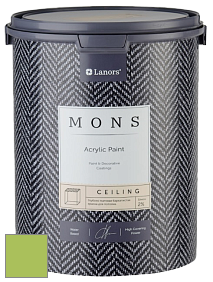 MONS CEILING PAINT – Aбсолютно матовая потолочная краска, 2% блеска цвет NCS S 1060-G40Y 