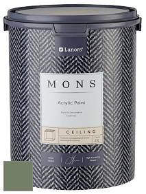 MONS CEILING PAINT – Aбсолютно матовая потолочная краска, 2% блеска цвет NCS S 5020-G30Y 