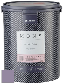 MONS EGGSHELL PAINT – 100% акриловая шелковисто-матовая краска, 7 % блеска цвет MONS 41 Шафран