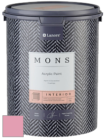 MONS INTERIOR PAINT – 100% акриловая глубоко матовая краска, 3% блеска цвет NCS S 1040-R20B 