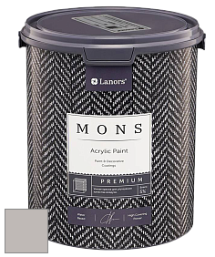 MONS PREMIUM PAINT – 100% акриловая интерьерная краска с шелковистым матовым блеском цвет NCS S 2502-Y80R 