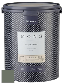 MONS CEILING PAINT – Aбсолютно матовая потолочная краска, 2% блеска цвет NCS S 6010-G30Y 