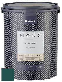 MONS CEILING PAINT – Aбсолютно матовая потолочная краска, 2% блеска цвет NCS S 6530-B50G 