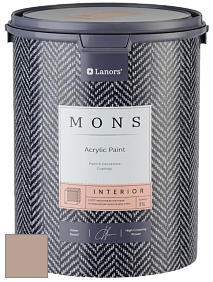 MONS INTERIOR PAINT – 100% акриловая глубоко матовая краска, 3% блеска цвет NCS S 3010-Y60R 
